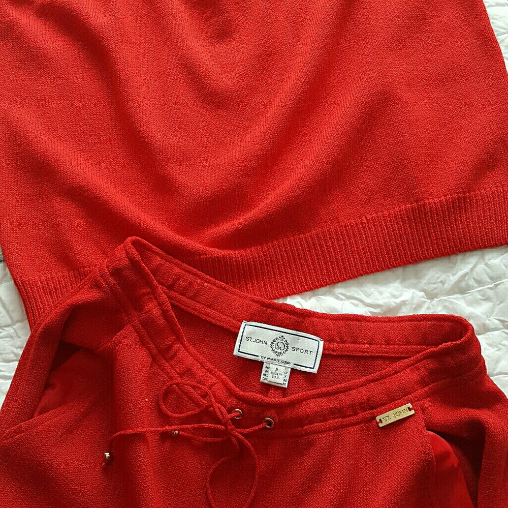 ST.  JOHN top and pants